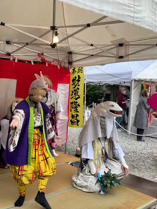 蛇窪神社の神楽
