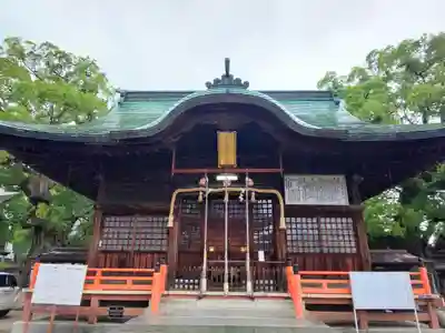與賀神社の本殿・本堂