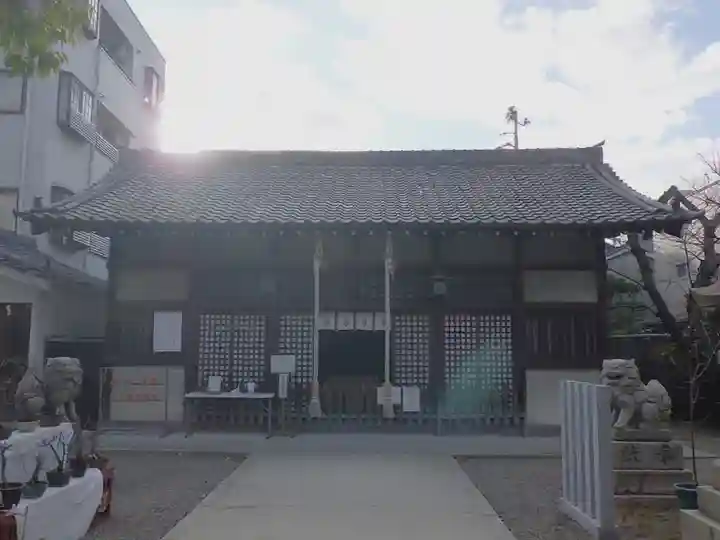 四貫島住吉神社の本殿・本堂