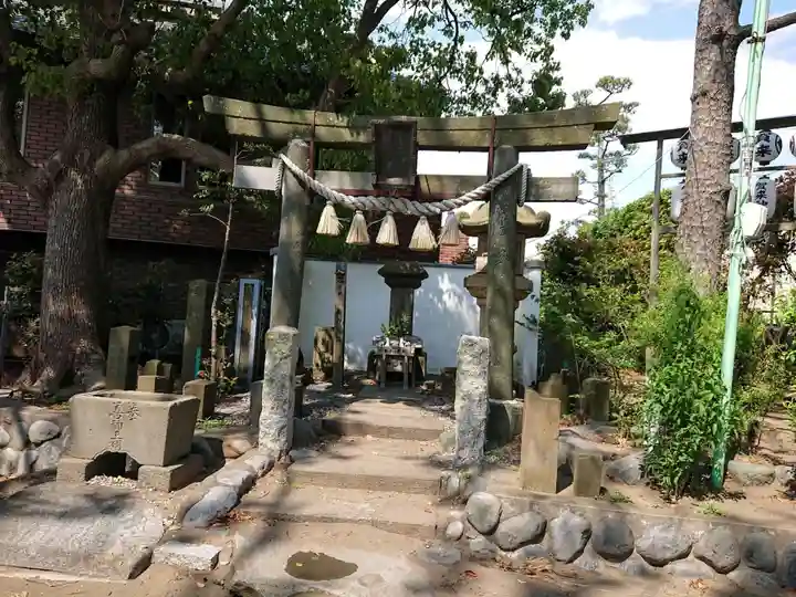 賀来神社の鳥居