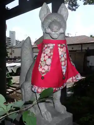 武信稲荷神社の狛犬