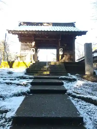 笠森寺の山門