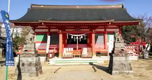 石和八幡宮(官知物部神社)の本殿・本堂
