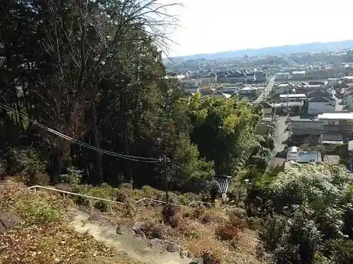 草花神社の景色