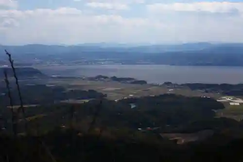 朝日寺の景色