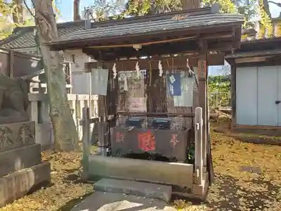 駒込天祖神社の手水舎