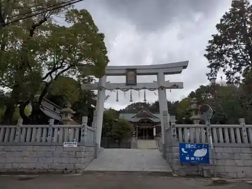 伊川谷惣社の鳥居