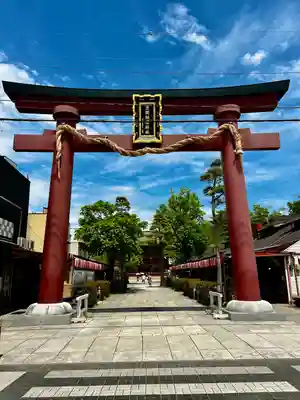 笠間稲荷神社の鳥居