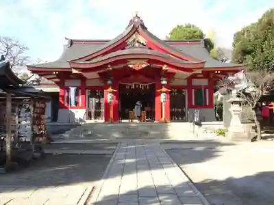 品川神社の本殿・本堂
