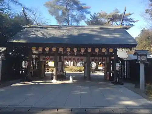 櫻木神社の山門・神門