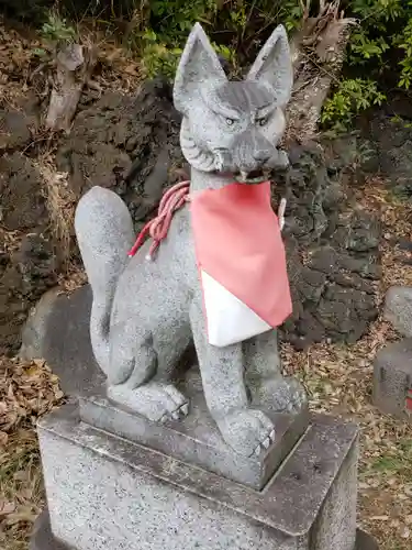 東山稲荷神社の狛犬