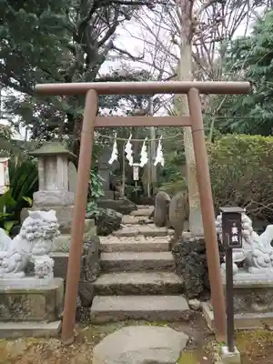 小岩神社の鳥居