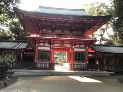 井草八幡宮の山門・神門