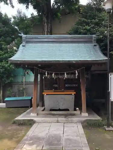 菅原神社の手水舎
