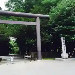 北海道神宮の鳥居