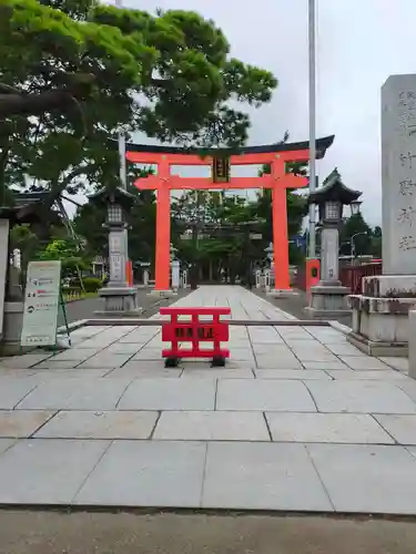 竹駒神社の鳥居