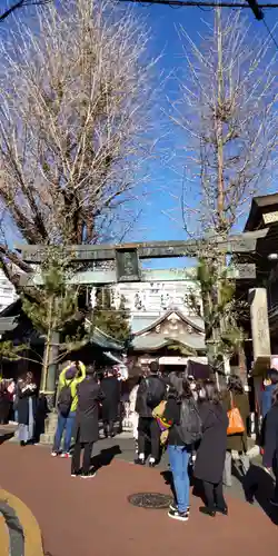 湯島天満宮の初詣