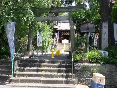 烏森稲荷神社の鳥居