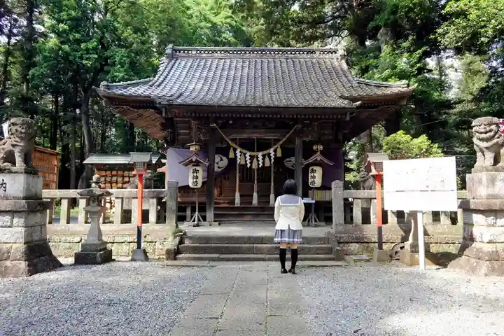 間々田八幡宮の本殿・本堂