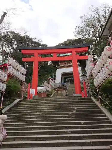 江島神社の鳥居