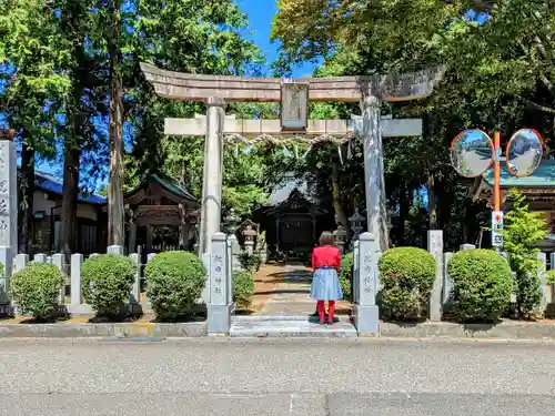 紀倍神社の鳥居