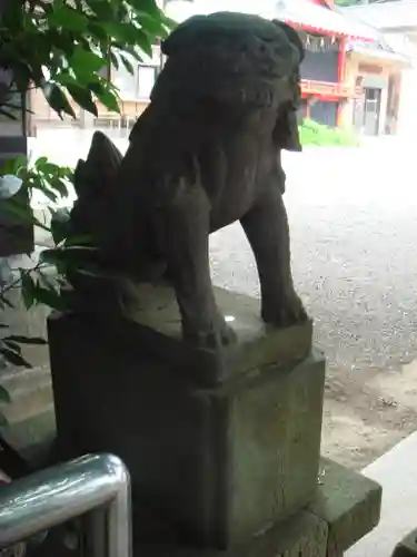 下総国三山　二宮神社の狛犬