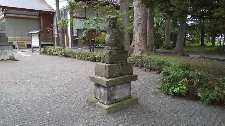 旭川神社の狛犬