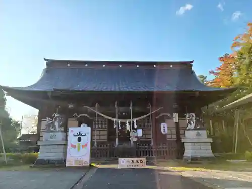 梁川天神社の本殿・本堂