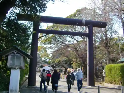 常磐神社の鳥居