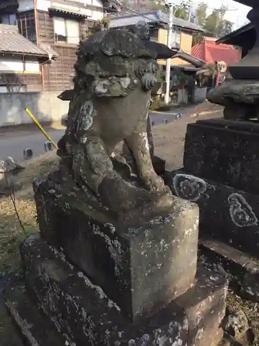 将門神社の狛犬