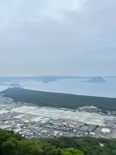 鏡山稲荷神社の景色