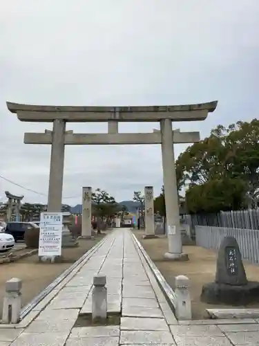 赤穂大石神社の鳥居