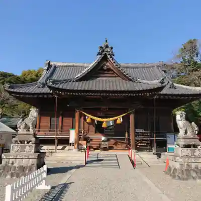 牟呂八幡宮の本殿・本堂