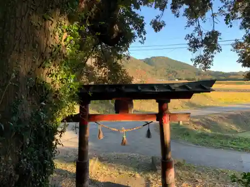 山神社の鳥居