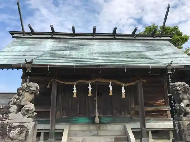 神明神社の本殿・本堂