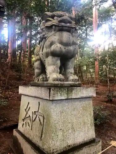 椿大神社の狛犬