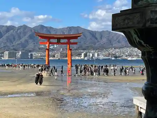 厳島神社の鳥居