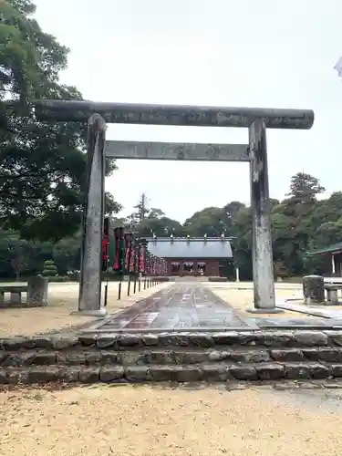 松江護國神社の鳥居