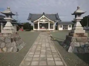 箆矢神社の本殿・本堂