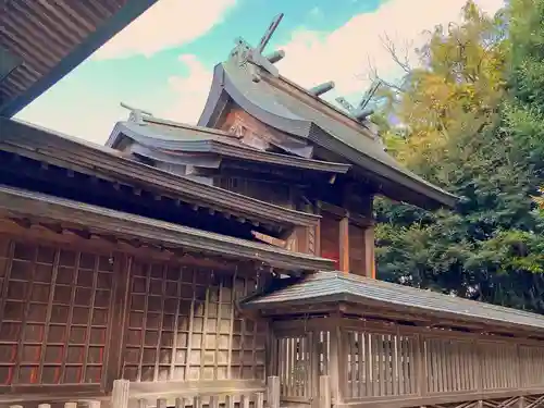 賣豆紀神社の本殿・本堂
