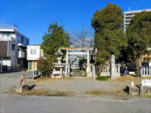 秋葉神社の鳥居