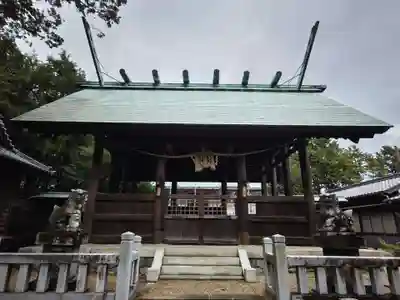 稲前神社の本殿・本堂