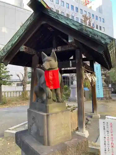 千束稲荷神社の狛犬