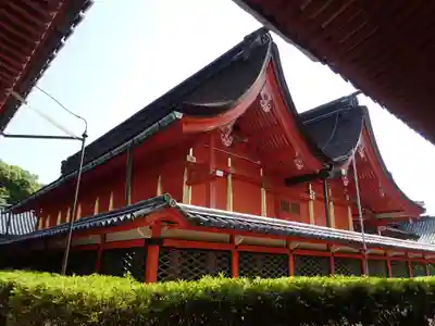 伊佐爾波神社の本殿・本堂