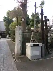 高安寺の像