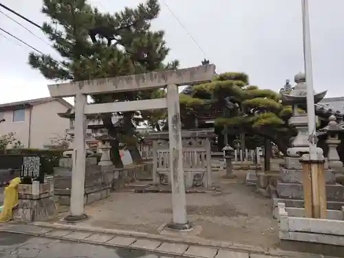 石作神社の鳥居