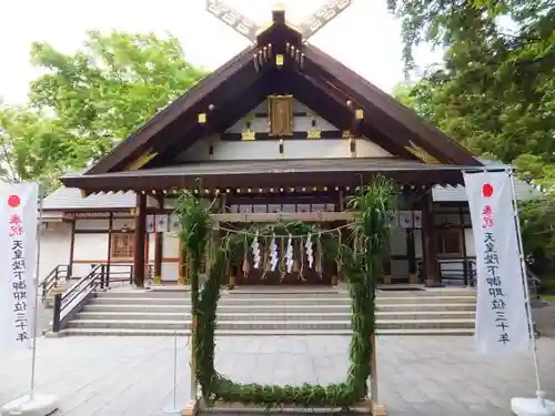 新琴似神社の本殿・本堂