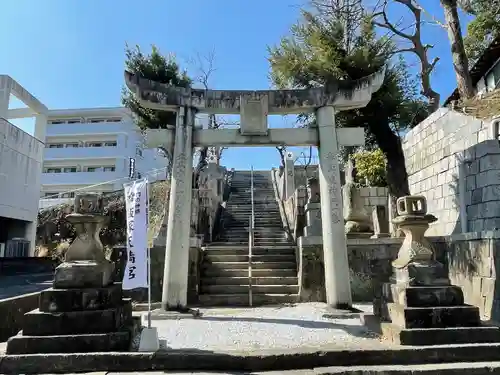 飯塚天満宮(曩祖八幡宮境内社)の鳥居