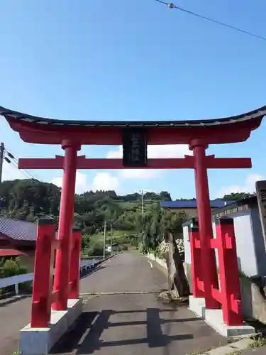 羽黒神社の鳥居