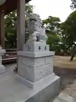 新北神社の狛犬